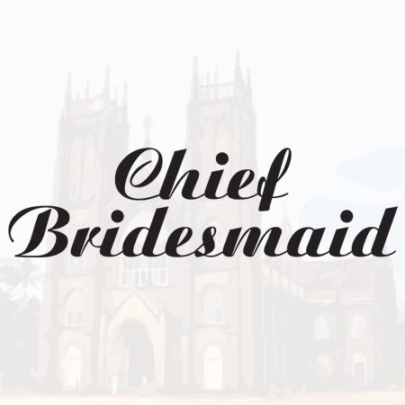 Iron on Chief Bridesmaid Transfer